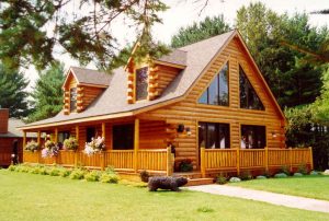 Big Bass Lake Log Home